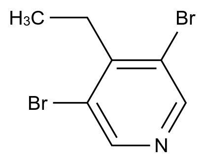 [125419-80-9]3,5-dibromo-4-ethylpyridine