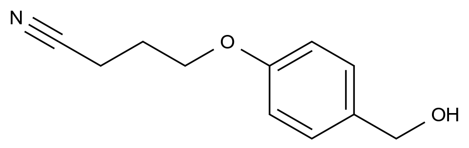 [125439-56-7]Butanenitrile, 4-[4-(hydroxymethyl)phenoxy]-