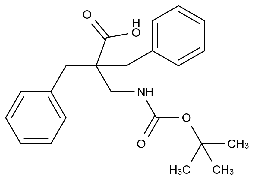 [125469-91-2]3-Bocamino-2,2-dibenzyl-propionic acid