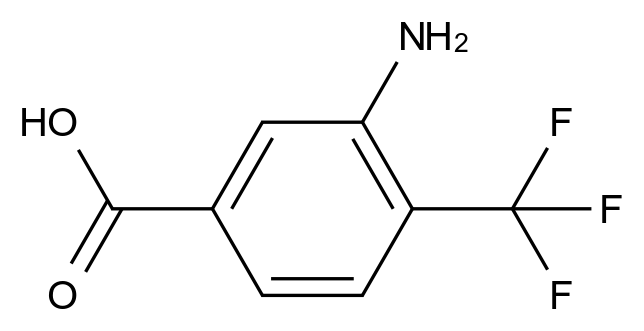 [125483-00-3]3-Amino-4-(trifluoromethyl)benzoic acid