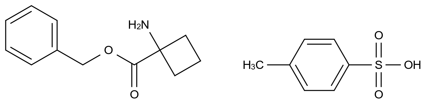 [125483-57-0]1-amino-1-cyclobutanecarboxylic acid benzyl ester p.toluenesulfonate