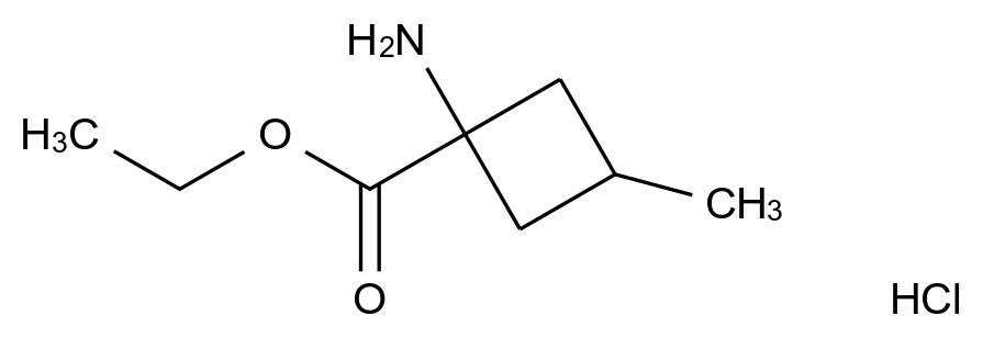 [1255099-54-7]ethyl 1-amino-3-methyl-cyclobutanecarboxylate;hydrochloride