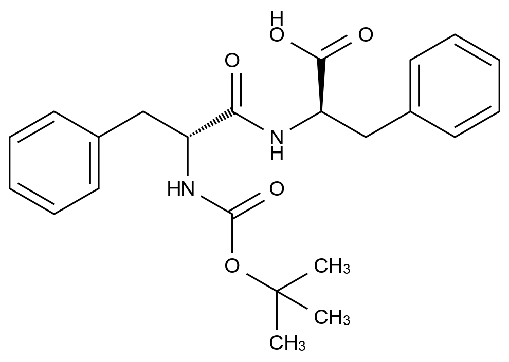 [125511-90-2]N-{[(2-Methyl-2-propanyl)oxy]carbonyl}-D-phenylalanyl-D-phenylalanine