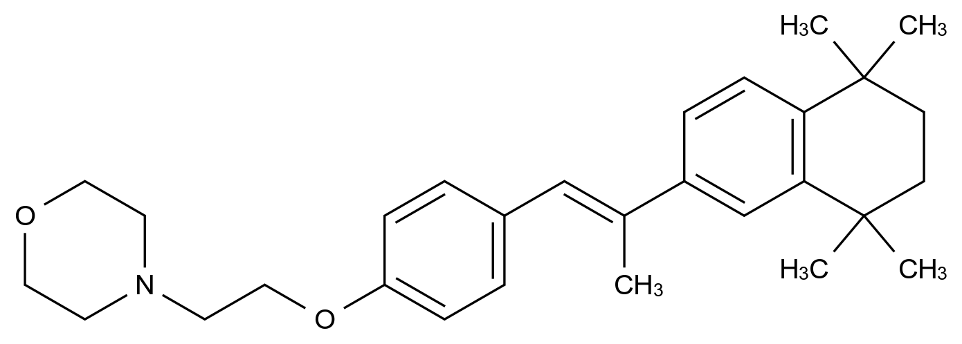 [125533-88-2]4-[2-[4-[(E)-2-(5,5,8,8-tetramethyl-6,7-dihydronaphthalen-2-yl)prop-1-enyl]phenoxy]ethy