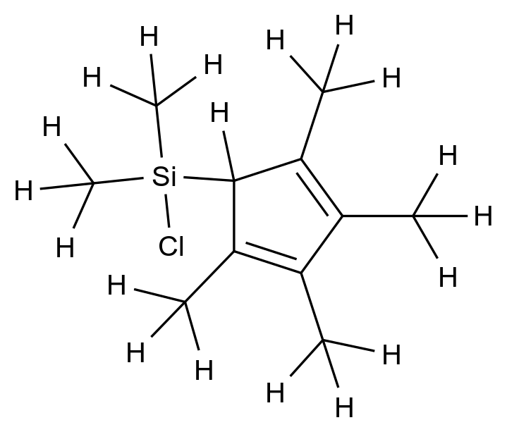 [125542-03-2]chloro-dimethyl-(2,3,4,5-tetramethylcyclopenta-2,4-dien-1-yl)silane