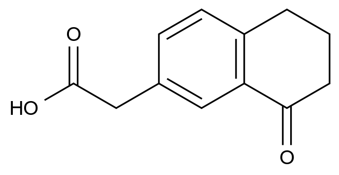 [125564-50-3](8-Oxo-5,6,7,8-tetrahydro-2-naphthalenyl)acetic acid