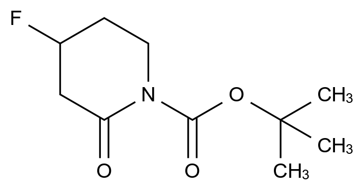 [1255666-63-7]tert-butyl 4-fluoro-2-oxo-piperidine-1-carboxylate