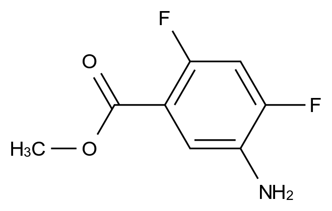 [125568-73-2]Methyl 5-amino-2,4-difluorobenzoate