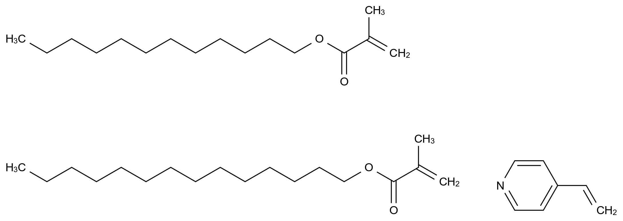 [125594-58-3]dodecyl 2-methylprop-2-enoate,4-ethenylpyridine,tetradecyl 2-methylprop-2-enoate