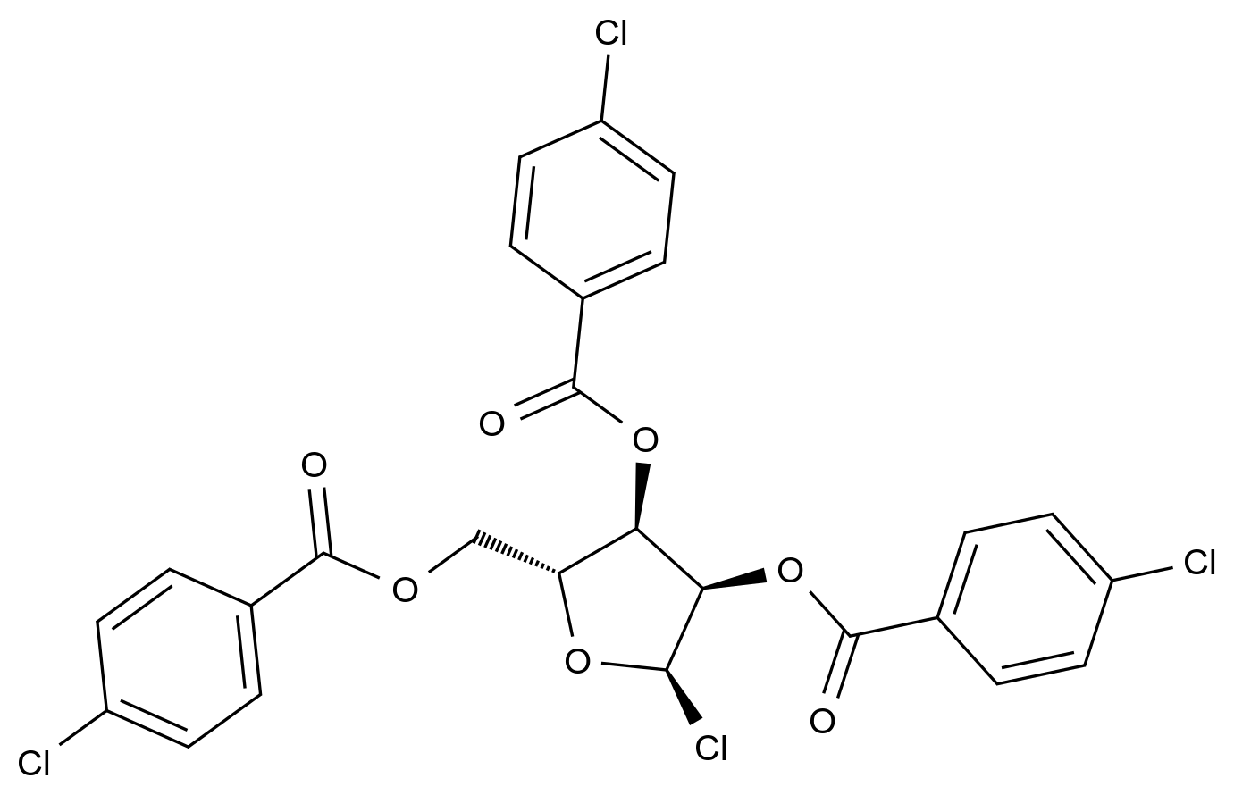 [125598-74-5]Chloro 2,3,5-Tri-O-p-chlorobenzoyl-α-D-ribofuranoside