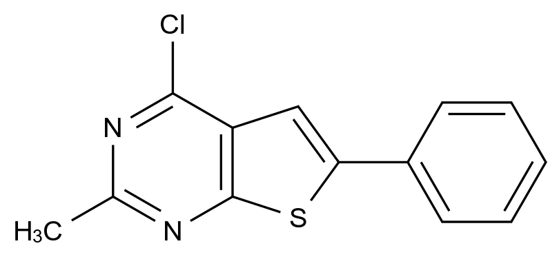 [125660-99-3]4-Chloro-2-methyl-6-phenylthieno[2,3-d]pyrimidine