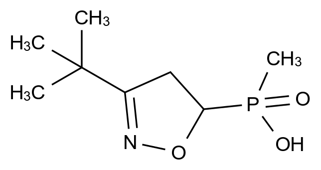 [125674-79-5](3-tert-butyl-4,5-dihydro-1,2-oxazol-5-yl)methyl-hydroxy-oxophosphanium