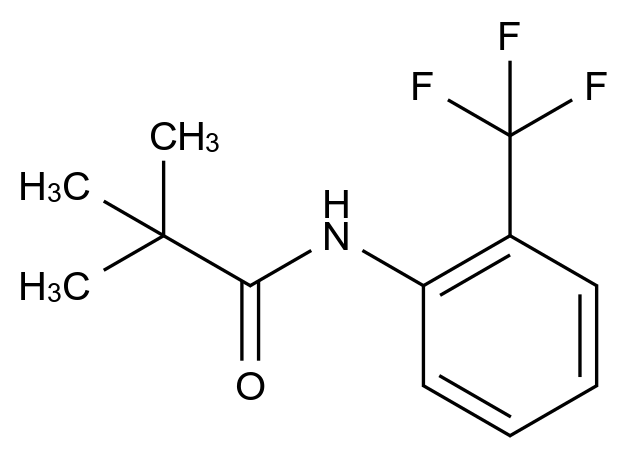 [125686-52-4]N-[2-(trifluromethyl)phenyl]-2,2-dimethylpropanamide