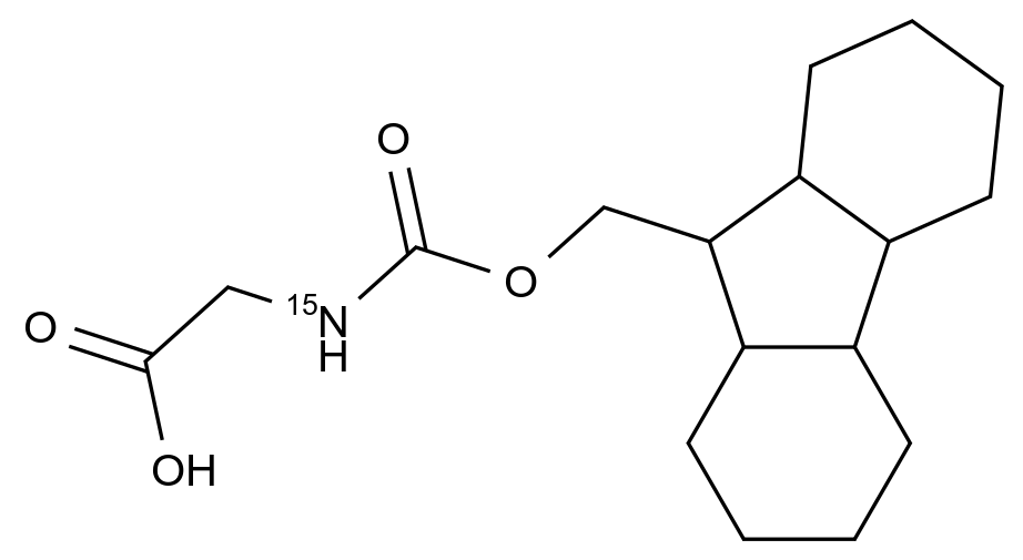 [125700-33-6]n-(9-fluorenylmethoxycarbonyl)glycine-1-13c-15n