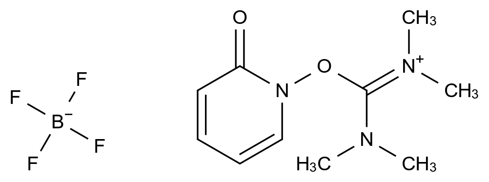 [125700-71-2]2-(2-Pyridon-1-yl)-1,1,3,3-tetramethyluronium tetrafluoroborate