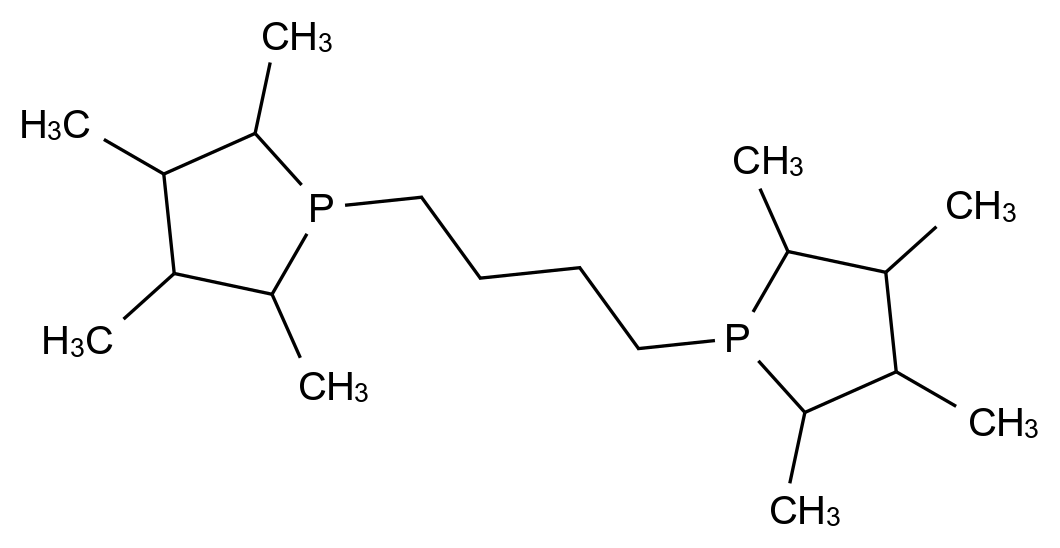 [125706-15-2]2,3,4,5-tetramethyl-1-[4-(2,3,4,5-tetramethylphospholan-1-yl)butyl]phospholane