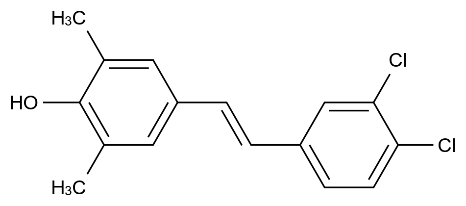 [125722-15-8]4-[2-(3,4-dichlorophenyl)ethenyl]-2,6-dimethylphenol