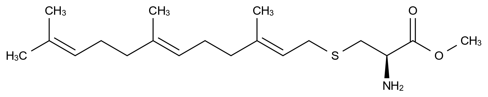 [125741-64-2]S-[(2E,6E)-farnesyl]-L-cysteine methyl ester