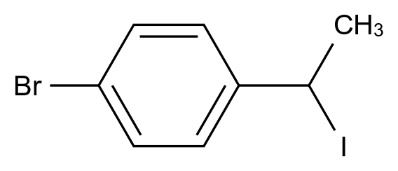 [125763-63-5]1-bromo-4-(1-iodoethyl)benzene