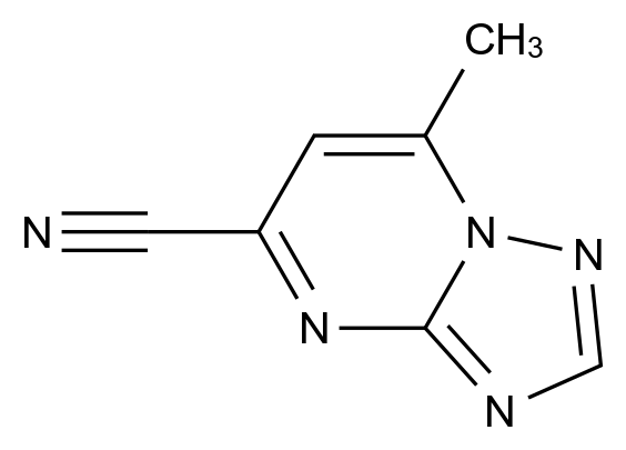 [125786-47-2]7-Methyl-[1,2,4]triazolo[1,5-a]pyrimidine-5-carbonitrile