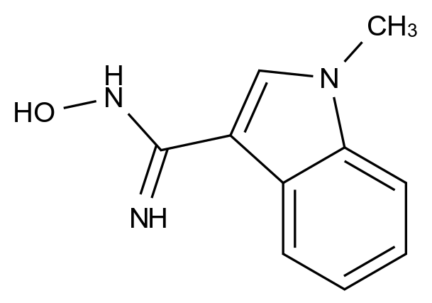 [125818-00-0]N-Hydroxy-1-methyl-1H-indole-3-carboximidamide