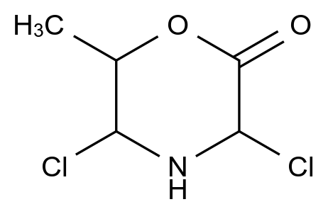 [125849-94-7]3,5-dichloro-6-methyl-1,4-oxazin-2-one