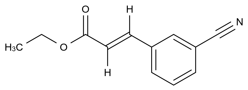 [125873-00-9]ethyl (E)-3-(3-cyanophenyl)-2-propenoate